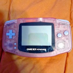Pink game boy advance
